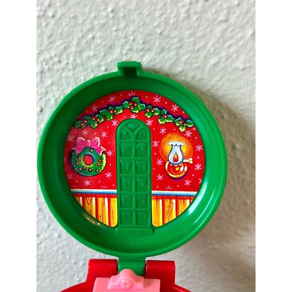 Vintage 1993 Bluebird Polly Pocket McDonald's Toy Christmas Wreath McDonalds - Picture 5 of 7